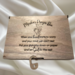 Handcrafted Walnut Wood Prayer Box Prayer Journal Vintage Style Keepsake Storage Solution Complete Gift Set 